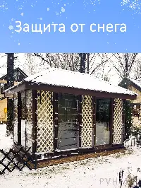 Мягкое окно 300x300 см, для веранды, беседки